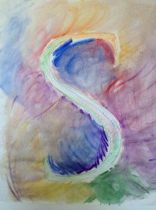 Plate 5 50" x 40" S Gouache on paper