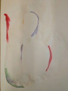 Water-stroked portrait of a B 24" x 36"